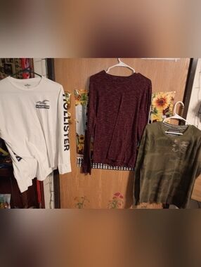 Three Piece Men's Or Boys Name Brand Shirt Lot